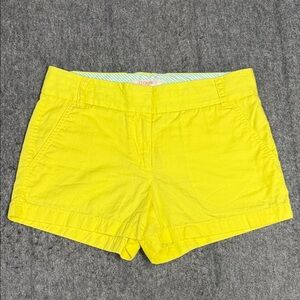 J. Crew Bright Yellow Women's Bermuda Shorts